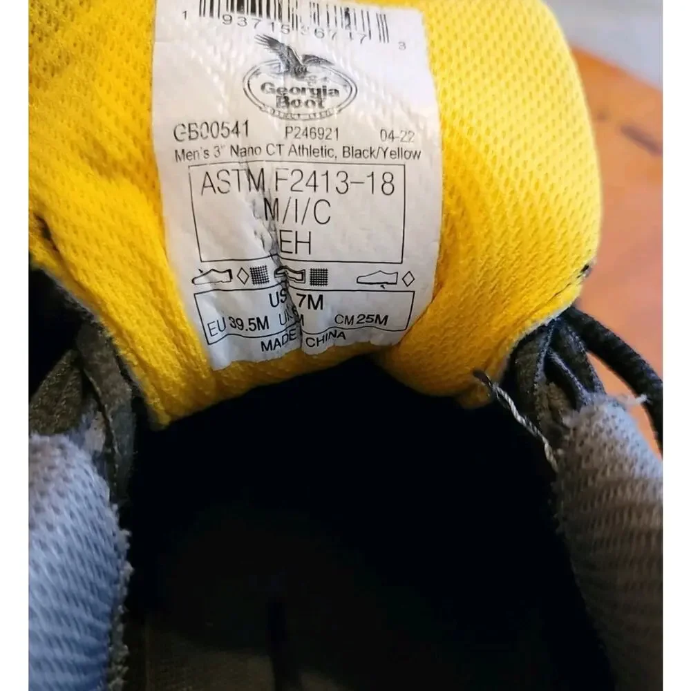 Georgia Boot DuraBlend‎ Sport Composite Toe Electrical Hazard Athletic Work Shoe
